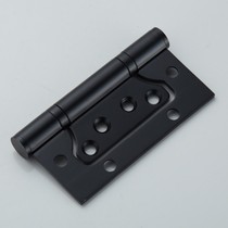 Black 4-inch primary-secondary hinge hinge wooden door toilet door hinge stainless steel hinge 304 thickened foldout