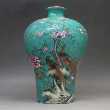 雍正珐琅彩花鸟瓶-雍正珐琅彩花鸟瓶促销价格、雍正珐琅彩花鸟瓶品牌- 淘宝