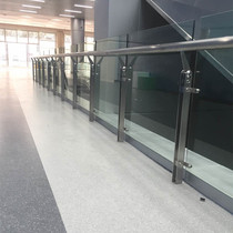 Engineering column stainless steel double steel plate double pipe inclined cutter head 304 hanging glass through wire drawing pipe large quantity and excellent price