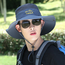Hats Mens Summer Sun Hats Outdoor Breathable Sunscreen Hats Mens Riding Hats Mountaineering Fishing Sun Hats