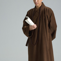 Ciyuan wool coat cashmere womens long gown Bhikshuni monk clothes woolen monk uniforms monk winter warm monk clothes