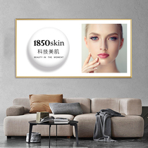 Light Extravagant Beauty Salon Decoration Painting Microplastic Shaping Medical Beauty Hung Painting Skin Management Publicity Painting Foreground Background Wall Mural Painting