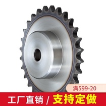 Industrial sprocket 08B4 single row small sprocket with boss 428 gear non-standard processing custom drive gear