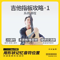 Guitar Fretboard notes and chords Playing Basic advanced online course Neo Niu Hui Oops Music