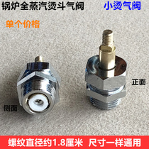 Industrial full steam iron Small valve Boiler iron Hand dial iron Release valve assembly Electric iron accessories