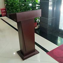  Information desk Solid wood podium Concierge desk Sales department custom welcome desk Shopping guide desk Exhibition modern and simple