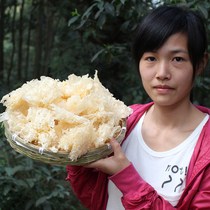 Juanjie farmhouse self-produced Gutian basswood white fungus snow ear super white fungus dry goods both glutinous gum and sulfur-free 250g