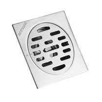 ANNWA Anwar bathroom balcony flip panel SUS304 stainless steel wire drawing washing machine floor drain NDL50F616XL