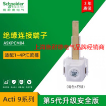 Schneider insulated terminal block with 1p DPN bus A9XPCM04 (1 package price 4 only)