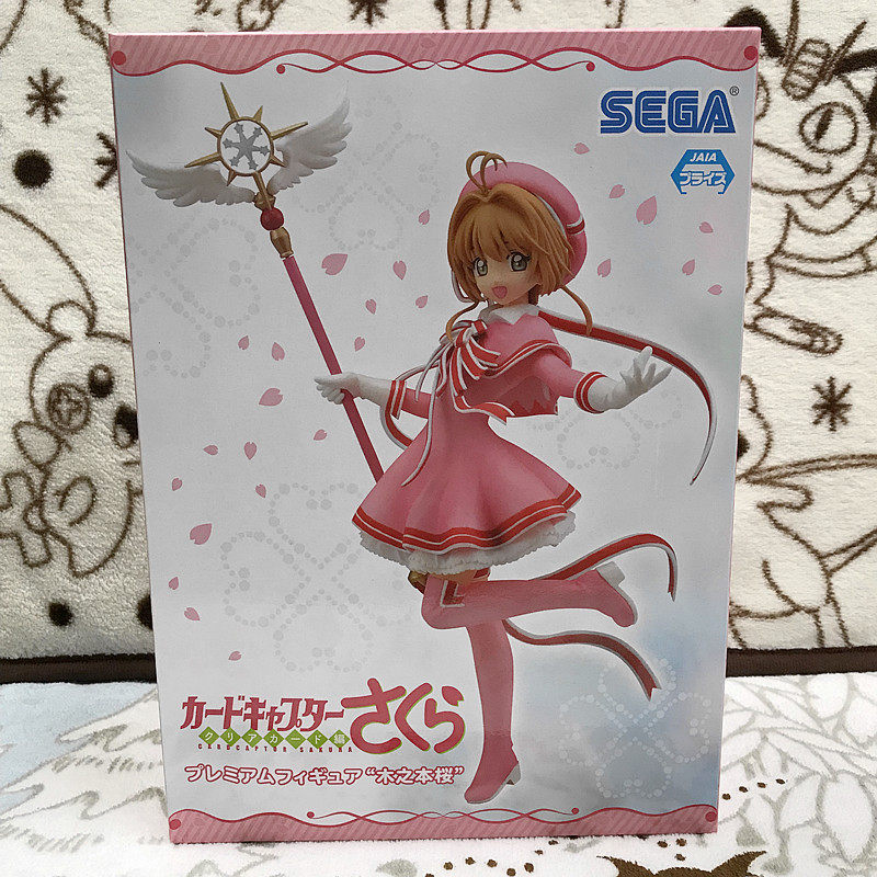 Sega Sega Magic Card Girl Sakura 투명 브랜드 Timoto Sakura Sakura Sakura Hand의 일본어 버전