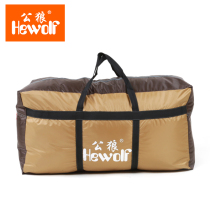  Carrying bag storage bag Large-capacity storage bag Self-driving travel equipment thick waterproof Oxford cloth carrying bag duffel bag