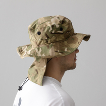 Too good British army MTP camouflage bennian hat sun hat round-brimmed hat with rear curtain sun hat mens hat