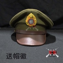 Film and television special National Army big edge cap Film and television National Army cap American big cornice cap American big edge