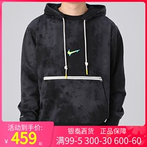 Nike Nike mens winter new sweater hooded velvet warm graffiti sports pullover CU3618-010