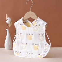 Bibe boy and baby girl eating coat cotton baby saliva towel summer vest style belly anti-cold artifact