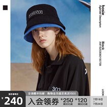 BLACK bosie autumn new polo shirt mens couple simple fashion loose long-sleeved top tide 5073B