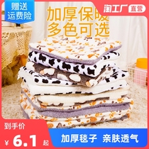 Pet Blanket Thickened Kitty Special Small Blanket Cat Mat Winter Dog Quilt Dog Sleeping Mat Winter Pet Supplies