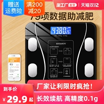 Smart body fat scale charging electronic called household precision small scale female body weighing electronic scale measurement