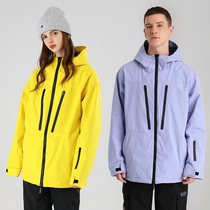 Xueyi Pi 21 new ski suit womens coat mens ski jacket windproof warm double board breathable veneer snow suit