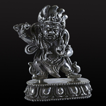 Pure silver Vajra hand small Buddha statue Tibetan Buddhism tantric silver Buddha statue Bodhisattva statue ornaments