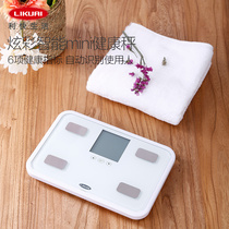  Likai Japan imported smart human body scale health scale White small colorful weight change reminder weight scale