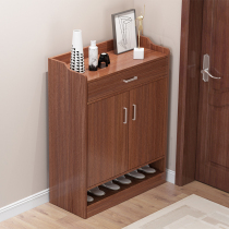  Shoe cabinet Household door large-capacity simple entrance cabinet space-saving economical storage door locker shoe rack