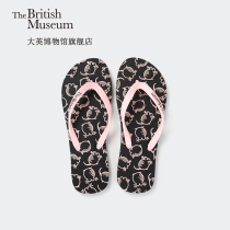 British Museum official hip hop rat series Flip-flops slippers bathroom beach rubber leisure creative gift