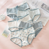 Girls underwear Junior high school students pure cotton girls during development girls briefs 10-year-old high school students 12 middle school children