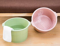Household footbath plastic basin nail salon bath foot bath foot bucket foot plastic large small foot bath
