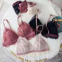 French pure lingerie womens small chest gathered flat chest special 2020 new non-steel circle bra thin chest small