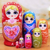 Set baby Russia 100 layer boy toy Chinese style 20 layer tumbler ornaments 10 layer New Year cartoon