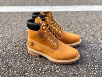Sky wood blue classic high-top overfitting shoes hiking shoes real cowhide British Martin boots big yellow boots can not be bad tbl