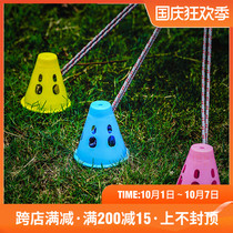 Outdoor exquisite camping tent canopy camp nailed childrens warning light anti-tripping safety signal warning light