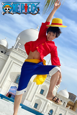 One Piece Monkey D Luffy Cosplay Costume - B Edition