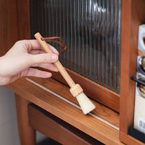 German Redecker furniture gap cleaning brush solid wood handle bristle soft brush household corner dust removal small brush