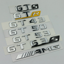 Mercedes-Benz original GT AMG logo GTS GTR GTC GT50 GT43 GT53 GT63S tail letter sticker