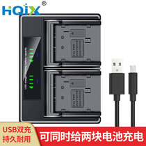 HQIX for Panasonic HDC-TM700 HS300 camera VW-VBG390 battery dual charger