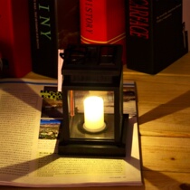 Classic Outdoor Solar Power Yellow LED Candle Light Yard
