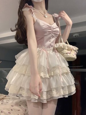 taobao agent Fuchsia antique dress, elegant small princess costume, Lolita style, Lolita Jsk