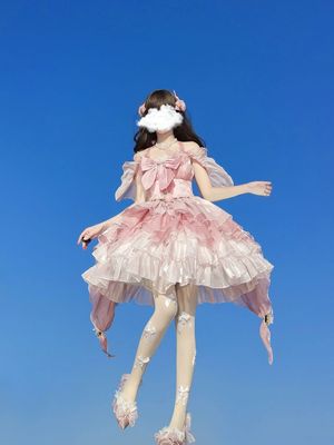 taobao agent Fuchsia elegant dress for princess, Lolita style, Lolita Jsk