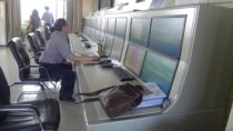 Monitor operating station gas company manufacturer network console security direct sales cabinet computer desk bench wood