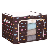 Clothes storage box artifact Oxford fabric household finishing box Foldable storage box Wardrobe clothing basket bag