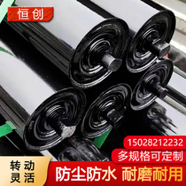 Hengchuang custom 89 108 multi-size waterproof wear-resistant parallel buffer roller triple groove roller group spot