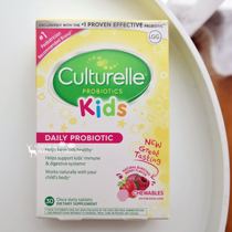 American culturelle Kang Cuile Children Probiotics Chewable Tablets Fruit Flavor 30 Box