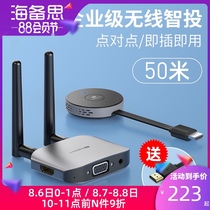 Haibisi wireless screen projector Point-to-point same-screen artifact High-definition HDMI transmission TV switch projector Computer notebook transceiver Car converter Home conference enterprise-class