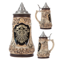 Ceramic hand-painted German craft beer mug handmade mug cup water cup creative ceramic cup