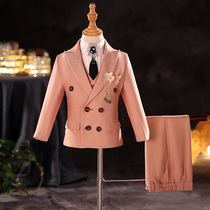 Boy suit suit suit British style handsome childrens dress birthday suit boy piano performance show suit