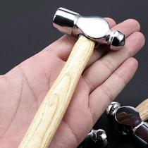 Walnut small hammer nail mini beating Hammer household multifunctional round head tool round head hammer nipple hammer
