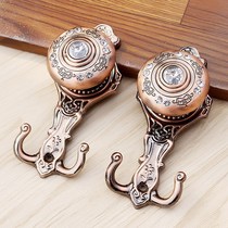  Hook type thickened fixed wall hook Curtain curtain pair of wall hook hook Strap Curtain hook Accessories wall hook
