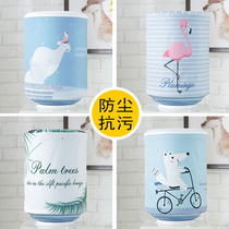 Simple modern high-grade water dispenser cover living room fabric cartoon bucket water cover dust cover cover cloth household cover